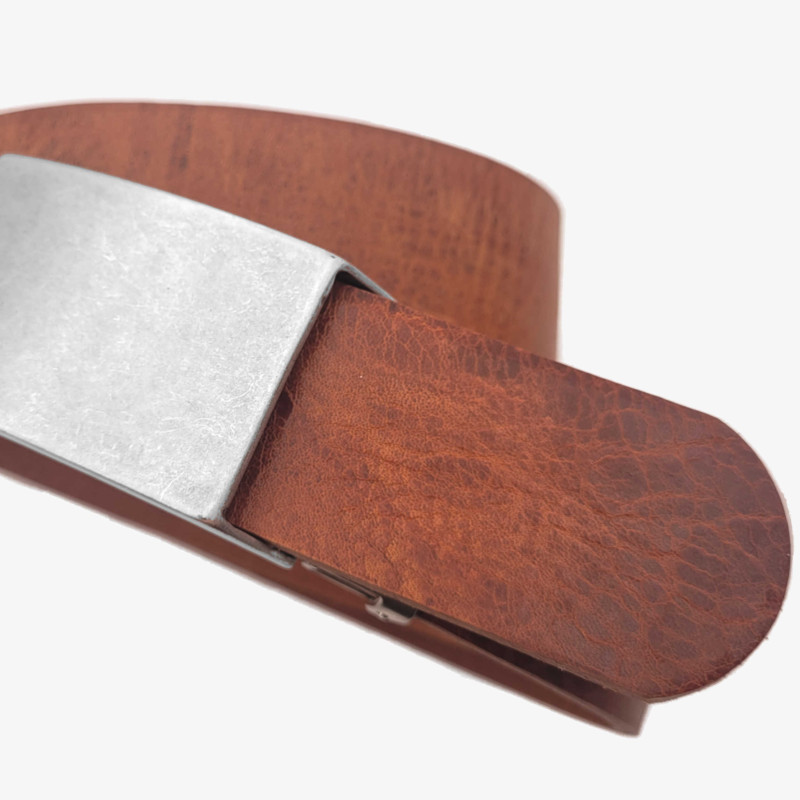 Ledergürtel Herren in Braun - Jeansgürtel aus Leder Braun - Herrengürtel für Jeans - Herren Gürtel kürzbar - echtes Leder