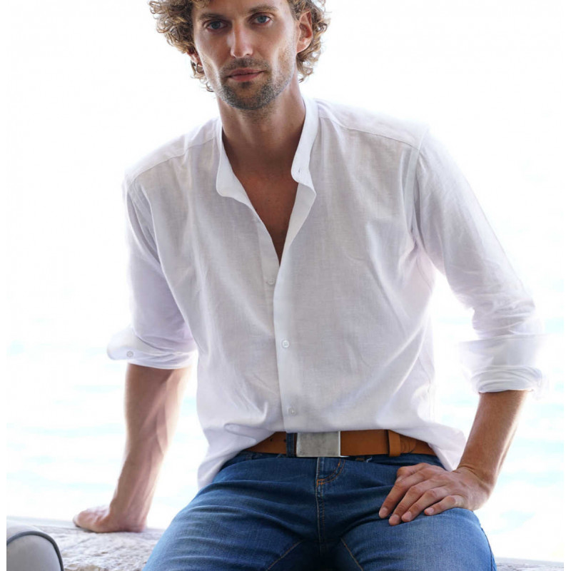 Ledergürtel Herren kürzbar - Jeansgürtel cognac, Gürtel für Herren Hellbraun, Herrengürtel leder, Jeansgürtel herren Leder