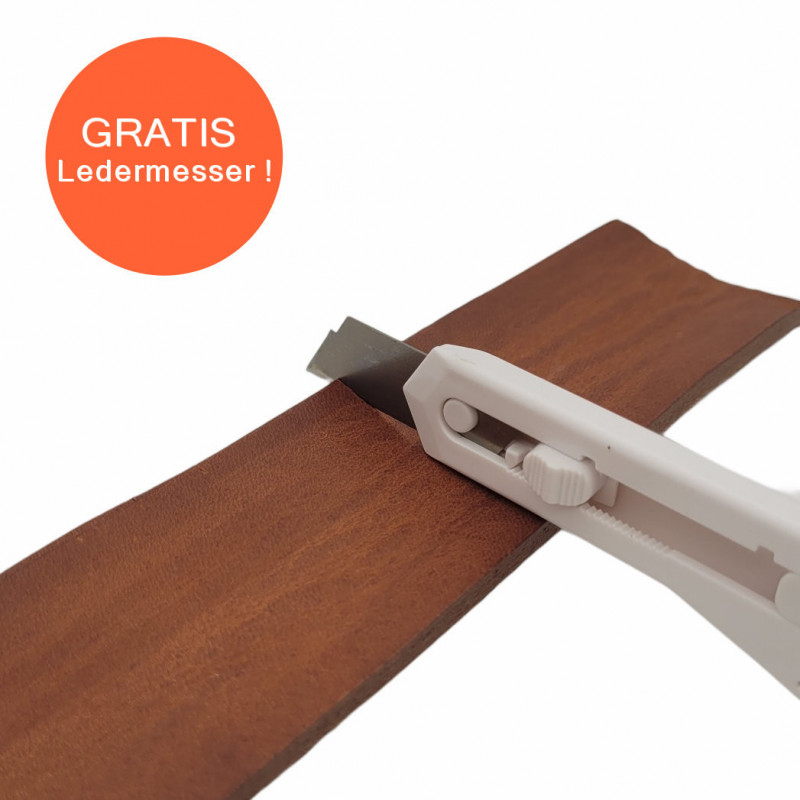 Kürzbare Ledergürtel für Herren ❤️ Geschenk für Männer