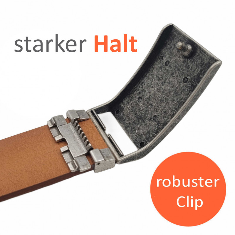 Just Belt Cognac Braun – Stylisch und cool Ledergürtel für Jeans