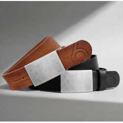 Ledergürtel kürzbar - spar Set, kürzbarer Gürtel aus Leder für Herren - Schwarz und Braun