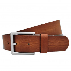 Herren Gürtel Braun - Hellbraun - Echtes Leder - Jeansgürtel kürzbar - Ledergürtel Herren Braun