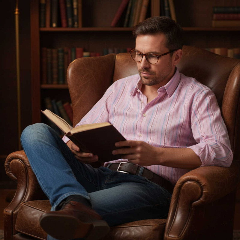 Ledergürtel für Herren dunkelbraun. Jeansgürtel - Gürtel für Jeans und Stoffhose, Echtes Leder - Ledergürtel Herren kürzbar