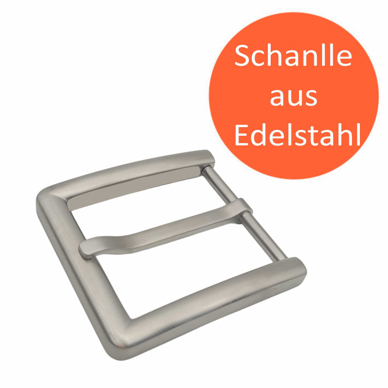 Ledergürtel kürzbar Herren - spar-set - Gürtel kürzbar aus Leder - Herrengürtel schwarz und braun - Echtes Leder Gürtel Set