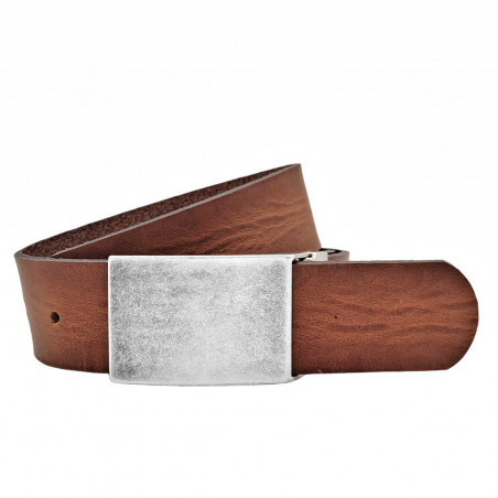 Ledergürtel Herren kürzbar - Jeansgürtel cognac, Gürtel für Herren Hellbraun, Herrengürtel leder, Jeansgürtel herren Leder