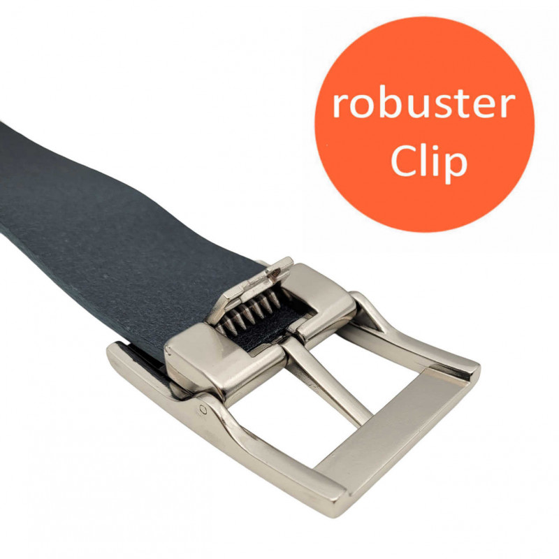 Gürtel für Chino Hosen - Ledergürtel für Stoffhosen. Ledergürtel Herren Hellbraun - Cognac Dunkelblau - Blau