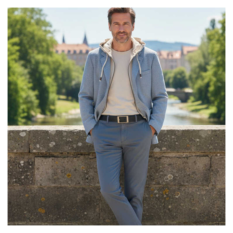 Gürtel für Chino Hosen - Ledergürtel für Stoffhosen. Ledergürtel Herren Schwarz