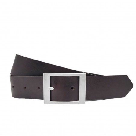 Gürtel für Chino Hosen - Ledergürtel für Stoffhosen. Ledergürtel Herren Hellbraun - Braun