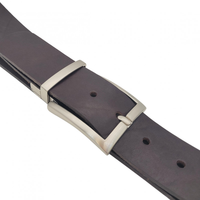 Gürtel für Herren - Ledergürtel für Stoffhosen. Ledergürtel Herren Hellbraun - Braun- Dunkelbraun