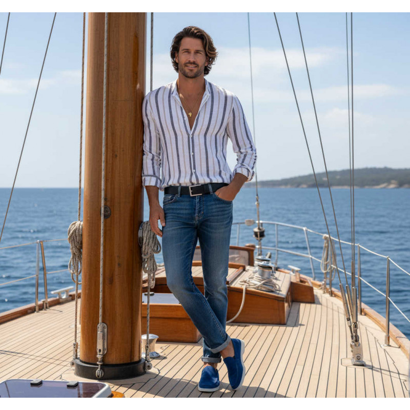 Herren Gürtel Schwarz - Ledergürtel schwarz kürzbar - Jeansgürtel aus Leder in Schwarz - Schwarzer Herrengürtel