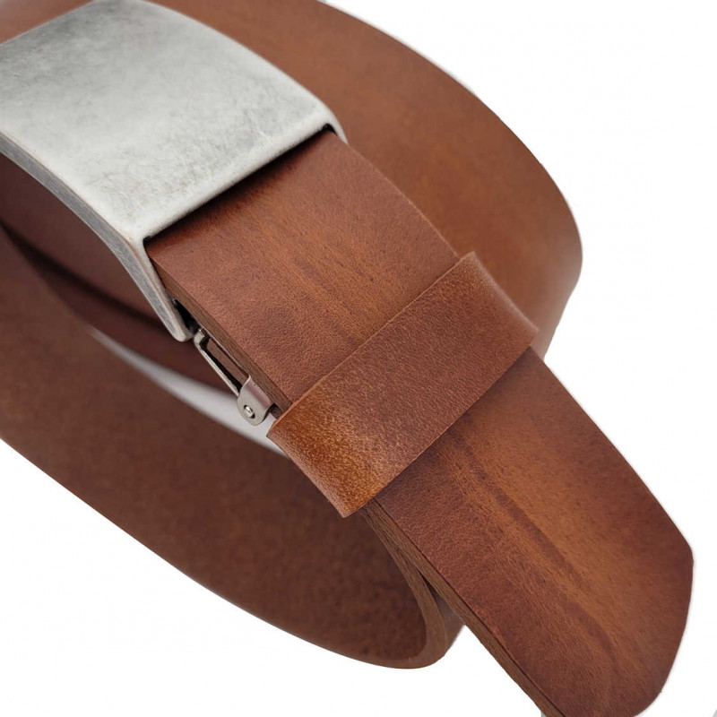 Ledergürtel Herren kürzbar - Jeansgürtel cognac, Gürtel für Herren Hellbraun, Herrengürtel leder, Jeansgürtel herren Leder