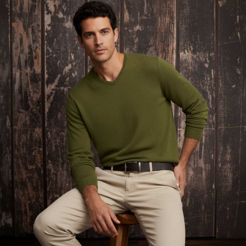 Gürtel für Herren - Ledergürtel für Stoffhosen. Ledergürtel Herren Dunkelbraun