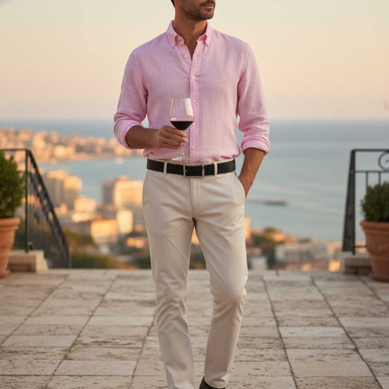 Gürtel für Herren - Ledergürtel für Stoffhosen. Ledergürtel Herren Schwarz