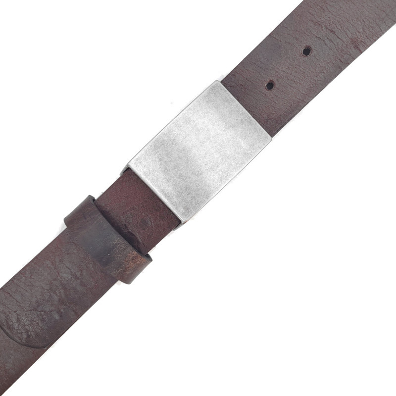 Ledergürtel Herren Gipsy Dunkelbraun 4 cm | Just Belt