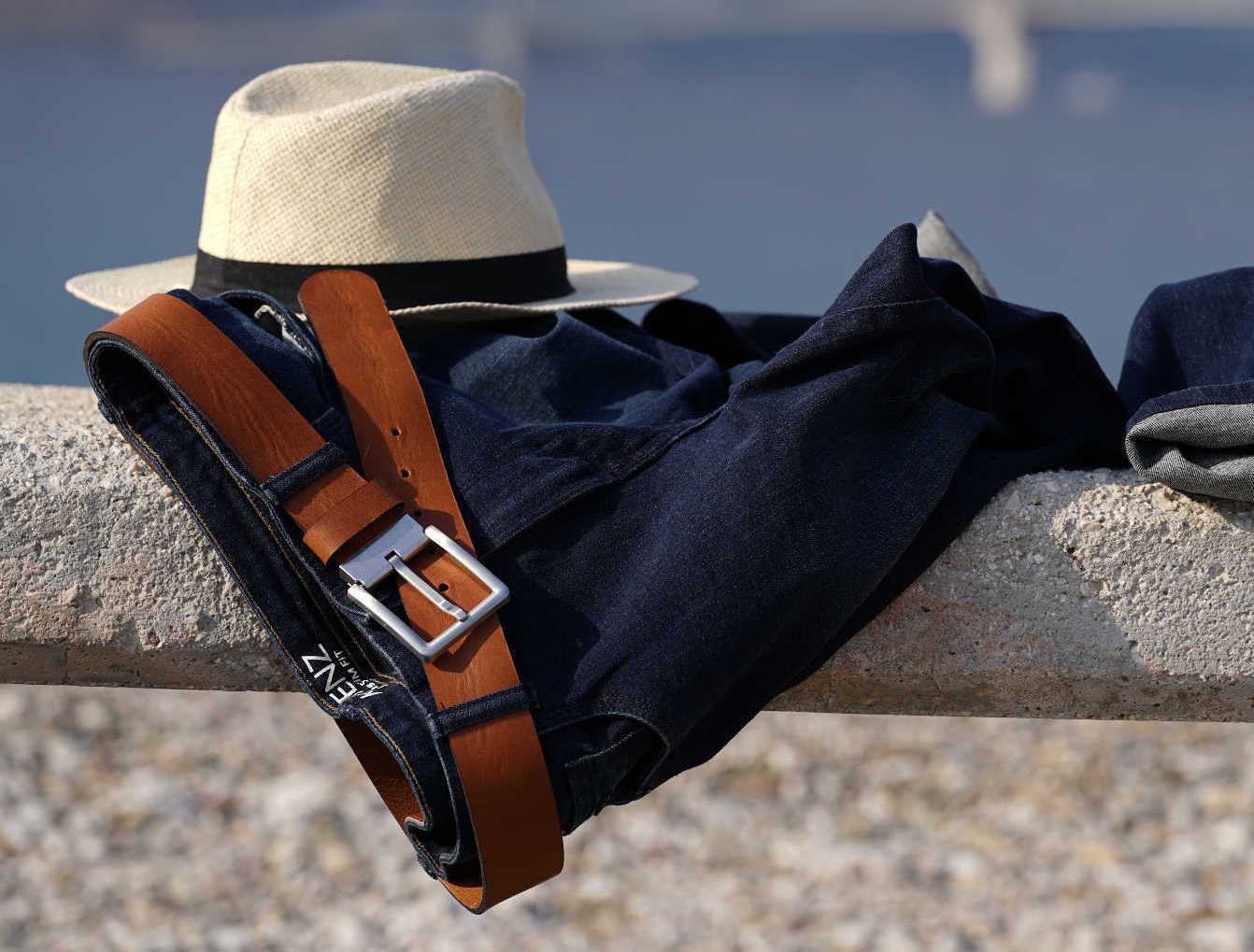 Herren Gürtel Braun - Hellbraun - Echtes Leder - Jeansgürtel - Ledergürtel Herren Braun - kürzbar